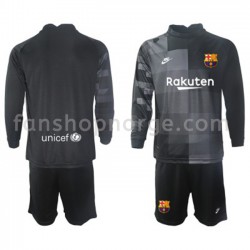 Billige Fotballdrakter FC Barcelona Keeper Barn Bortedrakt 2021-2022 Langermet