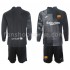 Billige Fotballdrakter FC Barcelona Keeper Barn Bortedrakt 2021-2022 Langermet