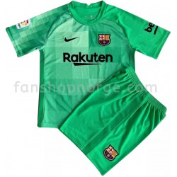 Billige Fotballdrakter FC Barcelona Keeper Barn Tredjedrakt 2021-2022 Kortermet