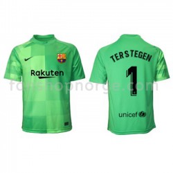 Billige Fotballdrakter FC Barcelona Keeper Ter Stegen 1 Tredjedrakt 2021-2022 Kortermet