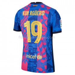 Billige Fotballdrakter FC Barcelona Sergio Aguero 19 Tredjedrakt 2021-2022 Kortermet