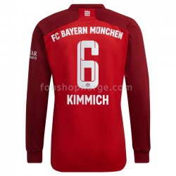 Billige Fotballdrakter FC Bayern München Joshua Kimmich 6 Hjemmedrakt 2021-2022 Langermet