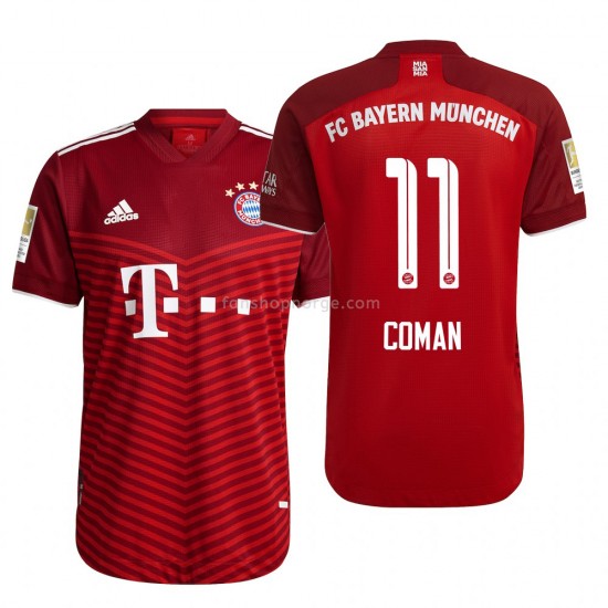 Billige Fotballdrakter FC Bayern München Kingsley Coman 11 Hjemmedrakt 2021-2022 Kortermet