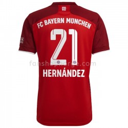 Billige Fotballdrakter FC Bayern München Lucas Hernandez 21 Hjemmedrakt 2021-2022 Kortermet
