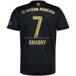 Billige Fotballdrakter FC Bayern München Serge Gnabry 7 Bortedrakt 2021-2022 Kortermet