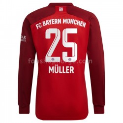 Billige Fotballdrakter FC Bayern München Thomas Muller 25 Hjemmedrakt 2021-2022 Langermet