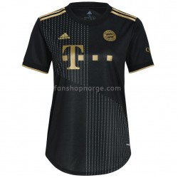 Billige Fotballdrakter FC Bayern München Dame Bortedrakt 2021-2022 Kortermet
