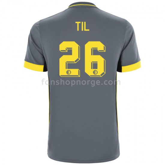 Billige Fotballdrakter Feyenoord Rotterdam Guus Til 26 Bortedrakt 2021-2022 Kortermet