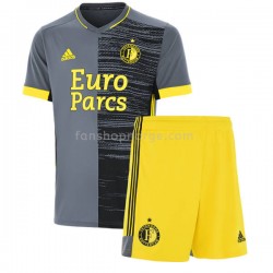 Billige Fotballdrakter Feyenoord Rotterdam Barn Bortedrakt 2021-2022 Kortermet