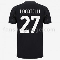 Billige Fotballdrakter Juventus Manuel Locatelli 27 Bortedrakt 2021-2022 Kortermet