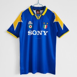 Billige Fotballdrakter Juventus Retro Bortedrakt 1995-1996 Kortermet