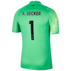 Billige Fotballdrakter Liverpool Keeper A.Becker 1 Hjemmedrakt 2021-2022 Kortermet