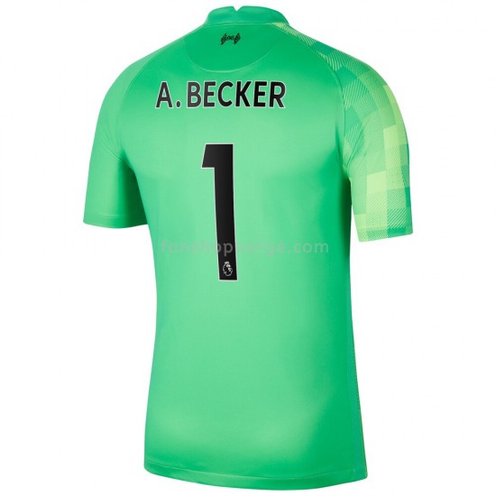 Billige Fotballdrakter Liverpool Keeper A.Becker 1 Hjemmedrakt 2021-2022 Kortermet