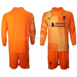 Billige Fotballdrakter Liverpool Keeper Barn Fjerdedrakt 2021-2022 Langermet