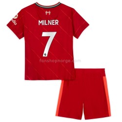 Billige Fotballdrakter Liverpool James Milner 7 Barn Hjemmedrakt 2021-2022 Kortermet