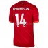 Billige Fotballdrakter Liverpool Jordan Henderson 14 Hjemmedrakt 2021-2022 Kortermet