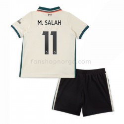 Billige Fotballdrakter Liverpool M.Salah 11 Barn Bortedrakt 2021-2022 Kortermet