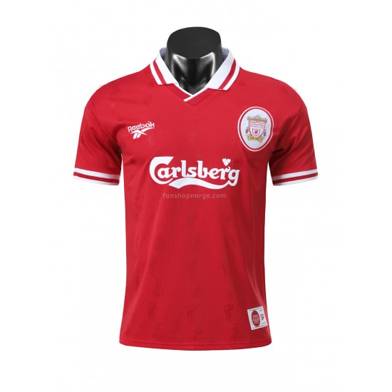 Billige Fotballdrakter Liverpool Retro Hjemmedrakt 1996-1997 Kortermet
