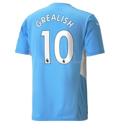 Billige Fotballdrakter Manchester City Jack Grealish 10 Hjemmedrakt 2021-2022 Kortermet