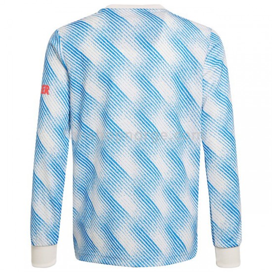 Billige Fotballdrakter Manchester United Bortedrakt 2021-2022 Langermet