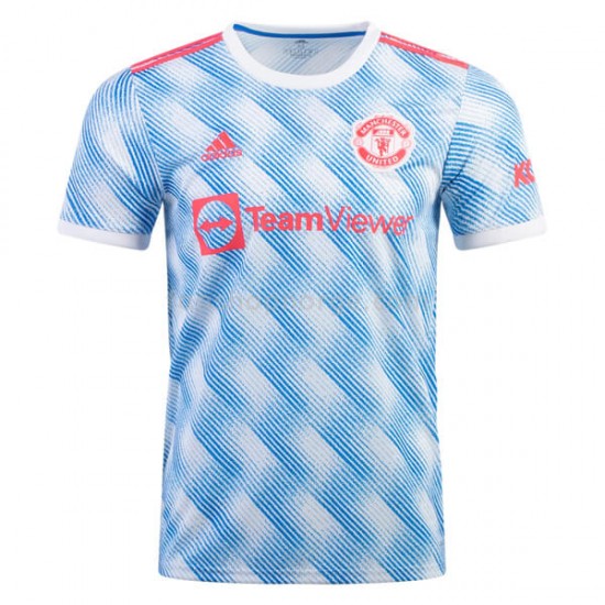 Billige Fotballdrakter Manchester United Bortedrakt 2021-2022 Kortermet