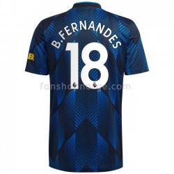 Billige Fotballdrakter Manchester United Bruno Fernandes 18 Tredjedrakt 2021-2022 Kortermet