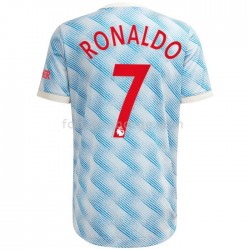 Billige Fotballdrakter Manchester United Cristiano Ronaldo 7 Bortedrakt 2021-2022 Kortermet