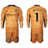 Billige Fotballdrakter Manchester United David de Gea 1 Keeper Barn Hjemmedrakt 2021-2022 Langermet