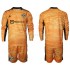 Billige Fotballdrakter Manchester United Keeper Barn Hjemmedrakt 2021-2022 Langermet
