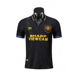 Billige Fotballdrakter Manchester United Retro Bortedrakt 1994 Kortermet