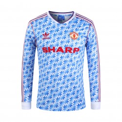 Billige Fotballdrakter Manchester United Retro Hjemmedrakt 1992 Langermet