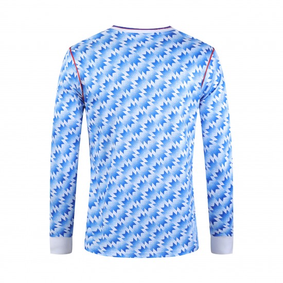 Billige Fotballdrakter Manchester United Retro Hjemmedrakt 1992 Langermet