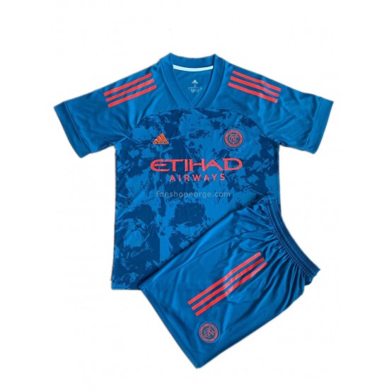 Billige Fotballdrakter New York City FC Special Barn Hjemmedrakt 2021-2022 Kortermet