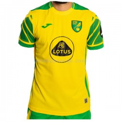 Billige Fotballdrakter Norwich City Hjemmedrakt 2021-2022 Kortermet