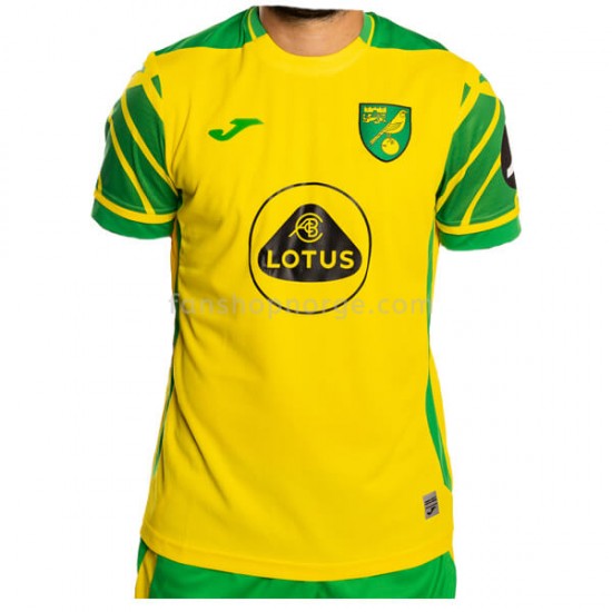 Billige Fotballdrakter Norwich City Hjemmedrakt 2021-2022 Kortermet