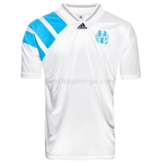 Billige Fotballdrakter Olympique de Marseille Hjemmedrakt 1993 Kortermet
