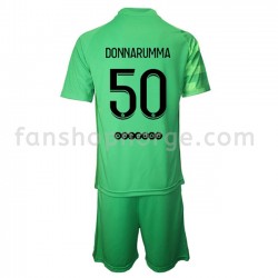 Billige Fotballdrakter Paris Saint-Germain Keeper Gianluigi Donnarumma 50 Barn Tredjedrakt 2021-2022 Kortermet