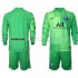 Billige Fotballdrakter Paris Saint-Germain Keeper Barn Tredjedrakt 2021-2022 Langermet