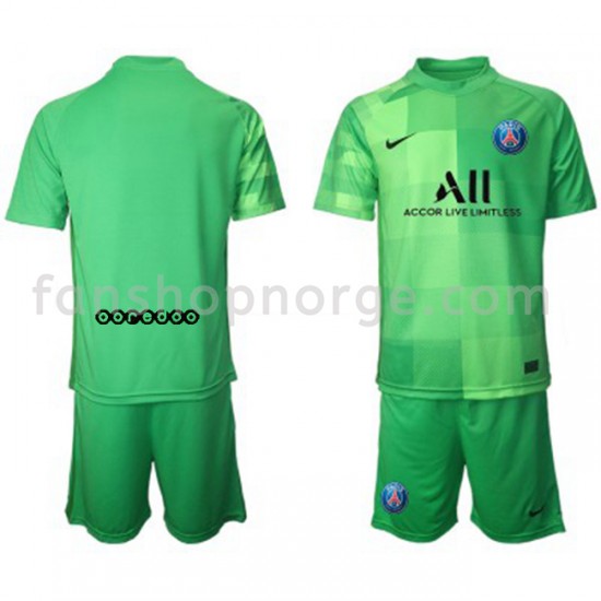 Billige Fotballdrakter Paris Saint-Germain Keeper Barn Tredjedrakt 2021-2022 Kortermet