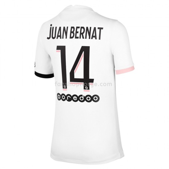 Billige Fotballdrakter Paris Saint-Germain Juan Bernat 14 Bortedrakt 2021-2022 Kortermet