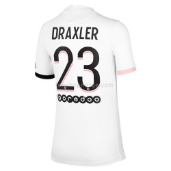 Billige Fotballdrakter Paris Saint-Germain Julian Draxler 23 Bortedrakt 2021-2022 Kortermet
