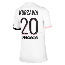 Billige Fotballdrakter Paris Saint-Germain Layvin Kurzawa 20 Bortedrakt 2021-2022 Kortermet
