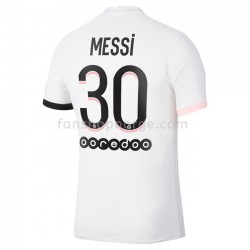 Billige Fotballdrakter Paris Saint-Germain Lionel Messi 30 Bortedrakt 2021-2022 Kortermet