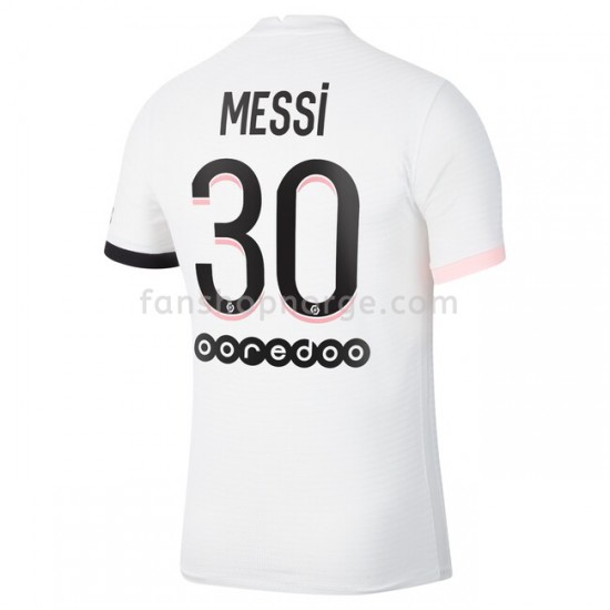 Billige Fotballdrakter Paris Saint-Germain Lionel Messi 30 Bortedrakt 2021-2022 Kortermet
