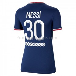 Billige Fotballdrakter Paris Saint-Germain Lionel Messi 30 Dame Hjemmedrakt 2021-2022 Kortermet