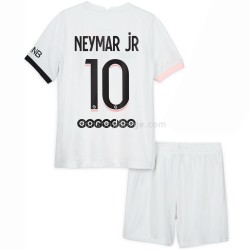 Billige Fotballdrakter Paris Saint-Germain Neymar Jr 10 Barn Bortedrakt 2021-2022 Kortermet