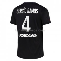 Billige Fotballdrakter Paris Saint-Germain Sergio Ramos 4 Tredjedrakt 2021-2022 Kortermet