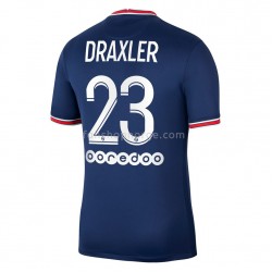Billige Fotballdrakter Paris Saint-Germain PSG Julian Draxler 23 Hjemmedrakt 2021-2022 Kortermet