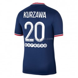 Billige Fotballdrakter Paris Saint-Germain PSG Layvin Kurzawa 20 Hjemmedrakt 2021-2022 Kortermet