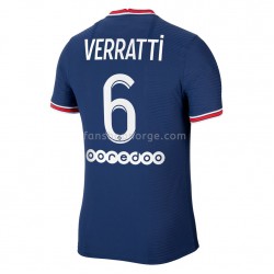 Billige Fotballdrakter Paris Saint-Germain PSG Marco Verratti 6 Hjemmedrakt 2021-2022 Kortermet